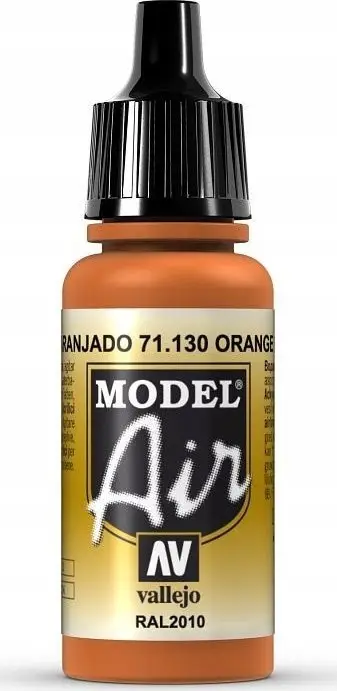 Bojë akrilike për airbrush Vallejo Model Air Orange Rust, 17ml, mat