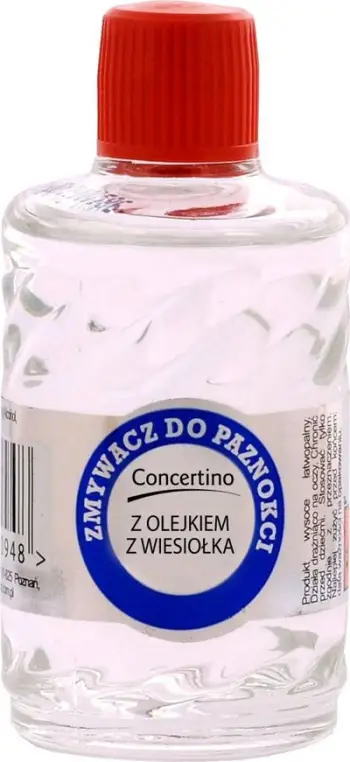 Heqës manikyri Concertino Evening Primrose Oil, me vaj primerole mbrëmjeje, 100ml, transparent