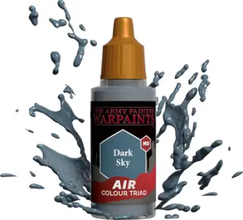 Bojë akrilike për miniatura Army Painter Warpaints Air Dark Sky, 18ml, blu