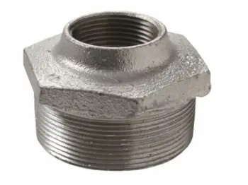 Reduktor i galvanizuar pa markë, 2 1/2", 1 1/2", gri metalik