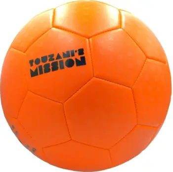 Top futbolli Touzani Artyk Soccer Ball, freestyle, i bardhë