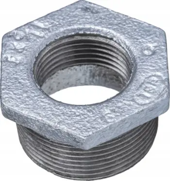 Reduktor për tubacione N4, i galvanizuar, 2 1/2"x1", metalik