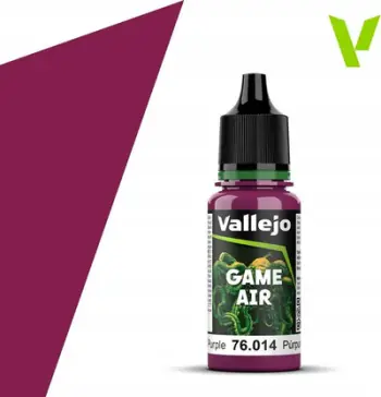 Bojë akrilike për modele Vallejo Game Air VJP76014, 18 ml, Warlord Purple, vjollcë
