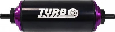 Filtër karburanti Turboworks Fuel Filter 8.6mm, alumini, i zi - 1