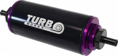 Filtër karburanti Turboworks Fuel Filter 8.6mm, alumini, i zi - 2