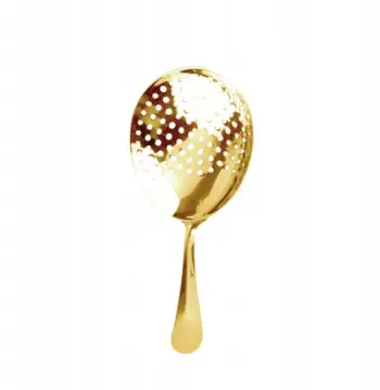 Filtër koktejsh Julep Bartending Strainer, çelik inox, ngjyrë ari