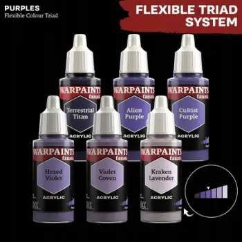 Bojë akrilike The Army Painter Warpaints Fanatic, 18 ml, Cultist Purple