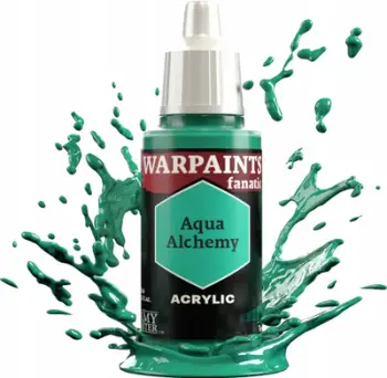 Bojë akrilike The Army Painter Warpaints Fanatic Aqua Alchemy, 18ml, blu-jeshile metalike