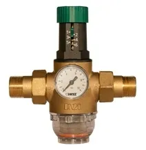 Reduktor presioni uji Herz 1268213, 1", trup bronzi - 1