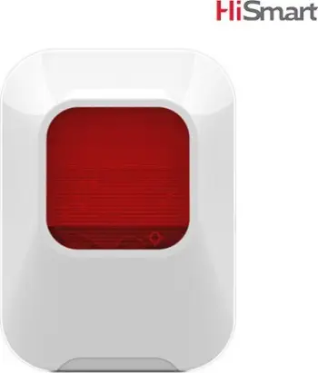 Sirene e brendshme wireless Ajax HomeSiren, 90 dB, me tamper, e bardhë