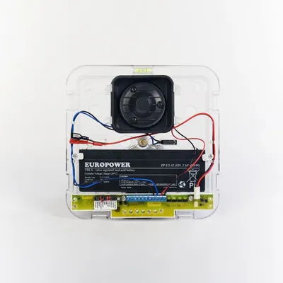 Sirenë e jashtme akustiko optike Satel SD-6000 R, LED, e bardhë - 2