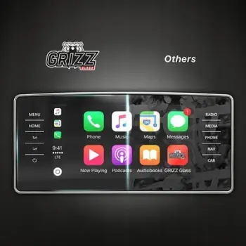 Filtër mbrojtës mat GRIZZ për ekran makine Kia Rio 4 2020–2023, transparent