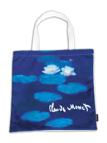 Art Shopping Bag Monet Water Lilies - Fridolin