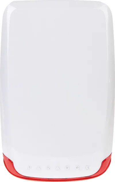 Sirenë e jashtme wireless Parad SR-230, 100 dB, 433 MHz, e bardhë - 1