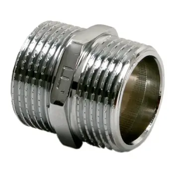 Nipel kromi Ferro N04C, 3/4", metalik