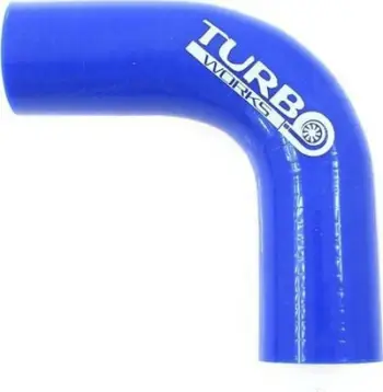 Reduktor silikoni TurboWorks G, 90°, 15 20mm, blu