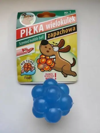 Top lodër për qen Sum Plast Multiball 1, 7.5cm, notues, ngjyra të përziera