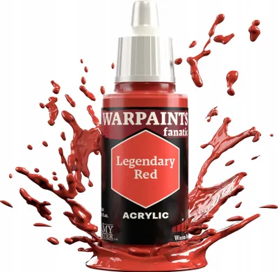 Bojë akrilike The Army Painter Warpaints Fanatic Legendary Red, 18ml, e kuqe - 1