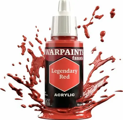 Bojë akrilike The Army Painter Warpaints Fanatic Legendary Red, 18ml, e kuqe - 3