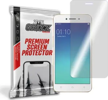 Xham mbrojtës GrizzGlass Hybrid Glass për Oppo A2x, hibrid, transparent