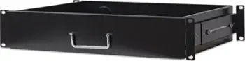 Sirtar rack Intellinet 19" Drawer Shelf 2U, thellësi 350mm, 30kg, i zi
