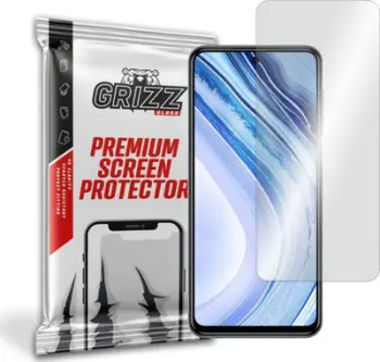 Mbrojtës ekrani GrizzGlass Hybrid Glass për Xiaomi Redmi Note 9 Pro 4G, xham hibrid fleksibël, mbrojtje kundër gërvishtjeve, transparent
