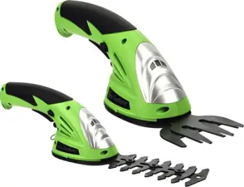 Gërshërë kopshti pa kabllo John Gardener G83012, 7.2V, teh 12 cm, jeshile