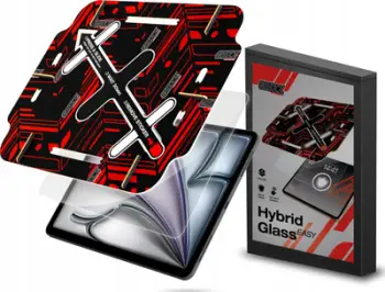 Mbrojtës ekrani GrizzGlass HybridGlass Easy, për Apple iPad Air 6 13", transparent