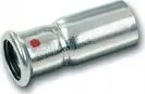 Nipël reduktues për tuba Sanha Therm ZWxZZ, 76.1 mm në 54 mm, çelik karboni