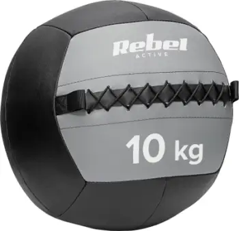 Top medicinal Rebel Active, 10 kg, lëkurë sintetike, i zi
