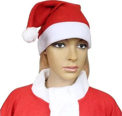 Kapelë Santa festiva, 29 x 41 cm, perimetër 58 cm, e kuqe - 2
