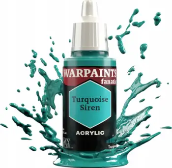Bojë akrilike The Army Painter Warpaints Fanatic Turquoise Siren, 18ml, turkeze