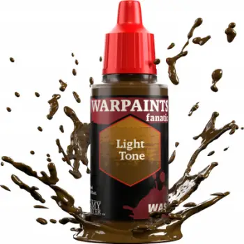 Bojë akrilike The Army Painter Warpaints Fanatic Wash Light Tone, 18ml, për miniatura