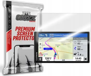 Mbrojtës ekrani GrizzGlass HybridGlass për Garmin DriveCam 76, xham hibrid, transparencë e lartë
