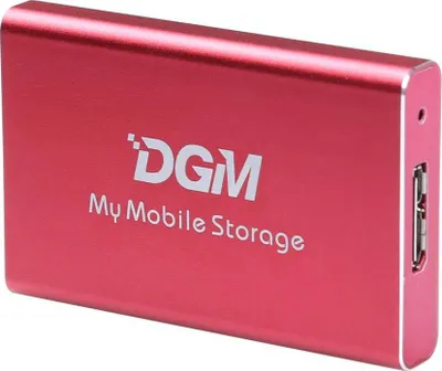 Disk i jashtëm SSD DGM My Mobile Storage MMS128RD, 128GB, USB 3.0, i kuq - 1