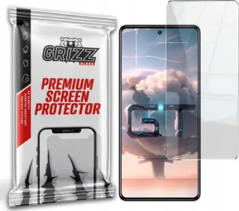 Mbrojtës ekrani GrizzGlass HybridGlass, për Infinix GT 10 Pro, xham hibrid transparent