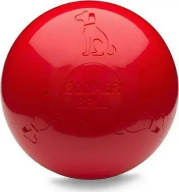 Top për qen Boomer Ball XL, 25 cm, i kuq