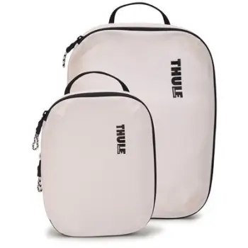 Set organizues udhëtimi Thule, 2 copë, të bardhë