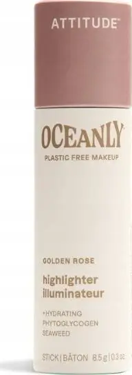 Highlighter stick fytyre Golden Rose Oceanly, 8.5 g, efekt shkëlqyes