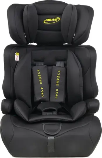 Sedra makine Summer Baby Cosmo I-Size, 76-150cm, e zezë