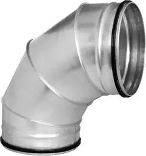 Segment ventilimi Alnor BSL-315-90, 315mm, kënd 90°, me garniturë