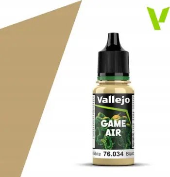 Bojë akrilike Vallejo Game Air VJP76034, 18 ml, Bone White