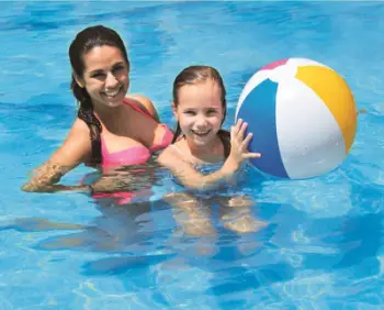 Top plazhi i fryrë Bestway, 16", 6 panele, shumëngjyrësh