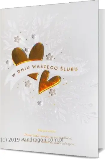 Kartolinë dasme B6 Wedding Card, me zarf, shumëngjyrëshe
