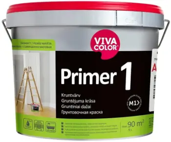Astar muresh Viva Color Primer Vivacolor 1, 2.7L, për brendësi, i bardhë