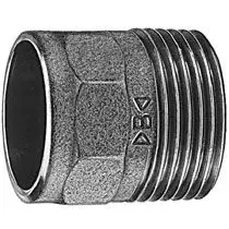 Nipëll konex bronzi Herz 4243G035008000, 35x1", për saldim dhe fileto