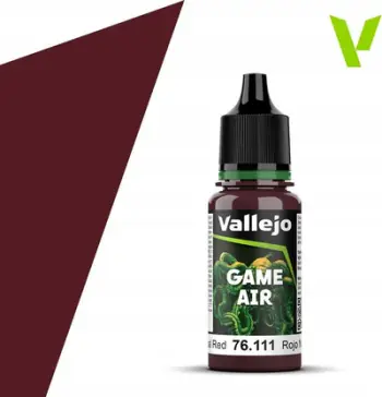 Bojë akrilike Vallejo Game Air VJP76111, 18 ml, për miniatura, e kuqe