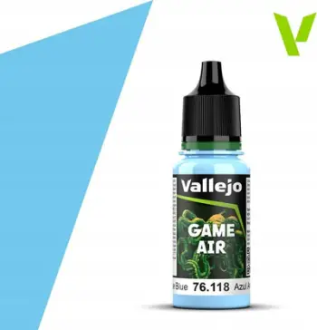 Bojë akrilike Vallejo Game Air VJP76118, 18ml, Sunrise Blue