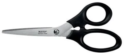 Gërshërë Leitz Stainless Steel 185mm, çelik inox, dorezë ergonomike - 1