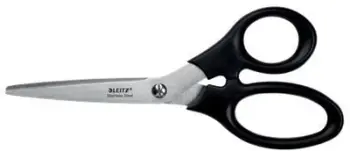 Gërshërë Leitz Stainless Steel 185mm, çelik inox, dorezë ergonomike
